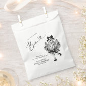 Ze vond haar Boo Ghost Floral Vrijgezellenfeest Bedankzakje (Geknipt)