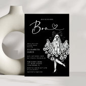 Ze vond haar Boo Ghost Floral Vrijgezellenfeest Kaart