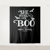 Ze Vond Haar Boo Halloween Bruidsfeest Backdrop Wandkleed (Voorkant)