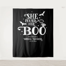 Ze Vond Haar Boo Halloween Bruidsfeest Backdrop Wandkleed