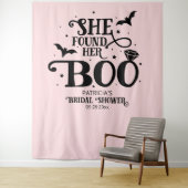Ze vond haar Boo Halloween Vrijgezellenfeest achte Wandkleed (In situ)