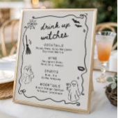 Ze vond haar Boo Halloween Vrijgezellenfeest Drink Poster