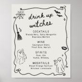 Ze vond haar Boo Halloween Vrijgezellenfeest Drink Poster (Voorkant)