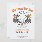 Ze vond haar Boo Halloween Vrijgezellenfeest Kaart (Voorkant)