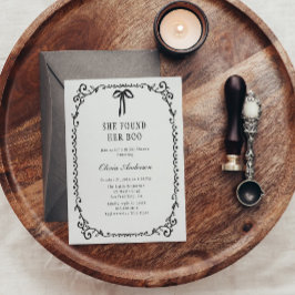 Ze vond haar Boo Halloween Vrijgezellenfeest Kaart