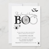 Ze vond haar Boo Halloween Vrijgezellenfeest Kaart (Voorkant)