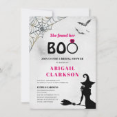 Ze vond haar Boo Halloween Vrijgezellenfeest Kaart (Voorkant)
