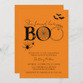 Ze vond haar Boo Halloween Vrijgezellenfeest Kaart (Voorkant / Achterkant)