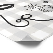 Ze vond haar Boo Halloween Vrijgezellenfeest welko Poster (Hoek)