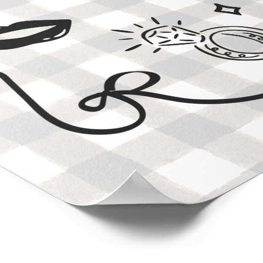 Ze vond haar Boo Halloween Vrijgezellenfeest welko Poster (Hoek)