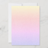 Ze vond haar Boo Pastel Halloween Vrijgezellenfees Kaart (Achterkant)