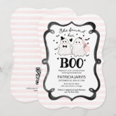 Ze vond haar Boo QR Code Bruiloftsfeest Kaart (Voorkant / Achterkant)