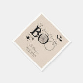 Ze vond haar Boo Rustic Halloween Bruidsmeisjesfee Servet (Hoek)