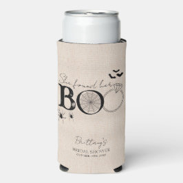 Ze vond haar Boo Rustic Halloween Vrijgezellenfees Seltzer Blikjeskoeler
