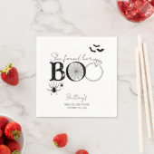 Ze vond haar Boo Rustic Halloween Vrijgezellenfees Servet (Insitu)