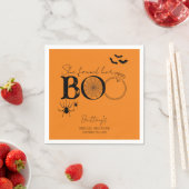 Ze vond haar Boo Rustic Halloween Vrijgezellenfees Servet (Insitu)