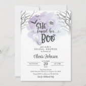 Ze vond haar Boo Vrijgezellenfeest met Ghost (Purp Kaart (Voorkant)