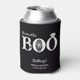 Ze vond haar Boo Zwarte Halloween Bruidsdouche Blikjeskoeler