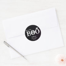 Ze vond haar Boo Zwarte Halloween Bruidsdouche