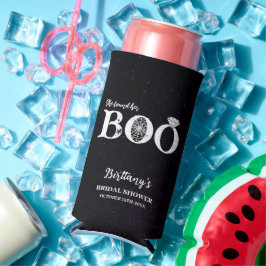Ze vond haar Boo Zwarte Halloween Bruidsdouche Seltzer Blikjeskoeler