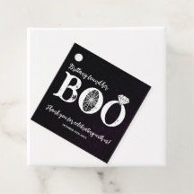 Ze vond haar Boo Zwarte Halloween Bruidsmeisjesfee