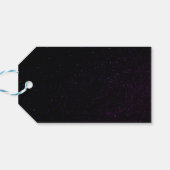 Ze vond haar Boo Zwarte Halloween Bruidsmeisjesfee Cadeaulabel (Achterkant Horizontaal)