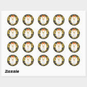 Ze vond haar bruidsdouche vol honing ronde sticker (Vel)
