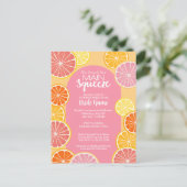 Ze vond haar bruidsfeest briefkaart (Staand voorkant)