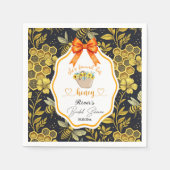 Ze vond haar bruidsfeest Honey  Servet (Voorkant)