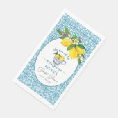 Ze vond haar bruidsfeest met de hoofdattractie servet (Hoek)