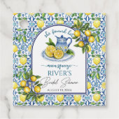 Ze vond haar bruidsfeest met Main Squeeze Bedankjes Labels (Voorkant)