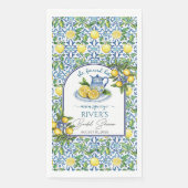 Ze vond haar bruidsfeest servet (Voorkant)