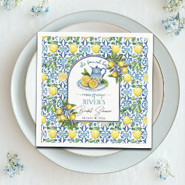 Ze vond haar bruidsfeestje 'Main Squeeze' Servet