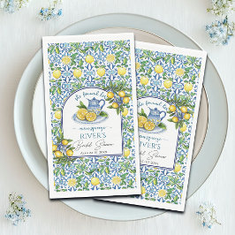 Ze vond haar bruidsfeestje 'Main Squeeze' Servet