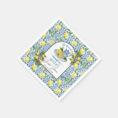 Ze vond haar bruidsfeestje 'Main Squeeze' Servet (Hoek)