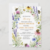 Ze vond haar bruidsmeerderegen van Honey Wildflowe Kaart (Voorkant)