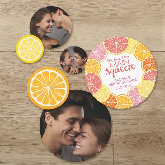 Ze vond haar bruidsmeisjes Bruiloft Bridal Shower Confetti