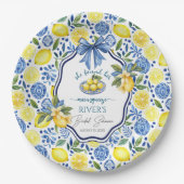 Ze vond haar bruidsmeisjes bruiloft papieren bordje (Voorkant)