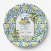 Ze vond haar bruidsmeisjes bruiloft papieren bordje (Voorkant)