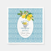 Ze vond haar bruidsmeisjes bruiloftsdouche servet (Voorkant)