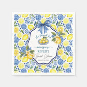 Ze vond haar bruidsmeisjesfeestje servet (Voorkant)