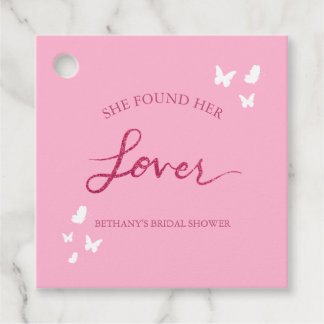 Ze Vond Haar Bruiloft Bruidssalon Favor Tags Bedankjes Labels