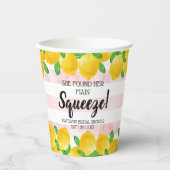 Ze vond haar bruiloft met citroen thema papieren bekers (Voorkant)