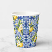 Ze vond haar bruiloftsfeest met citroenen Main Squ Papieren Bekers (Links)