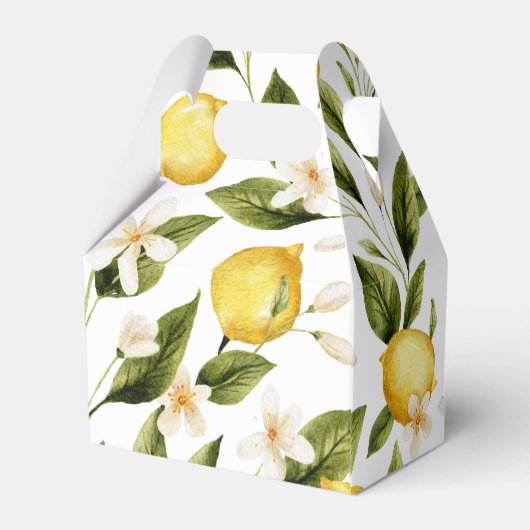 Ze vond haar Citrus Bruiloftsborrel Bedankdoosjes (Achterkant)