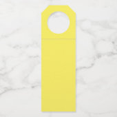 Ze vond haar grote liefde citroen bruiloft flessenhanger (Achterkant)