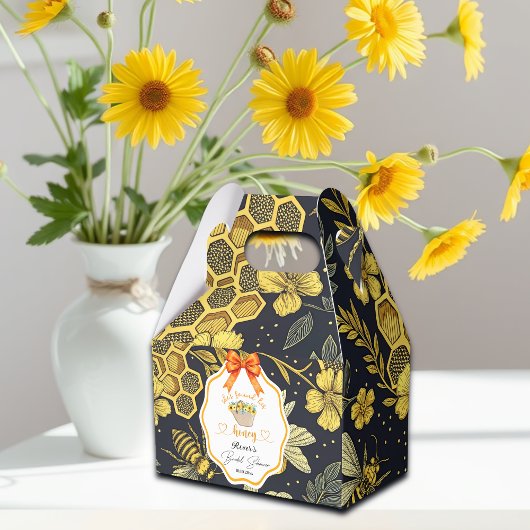 Ze vond haar Honey Bruidsfeest  Bedankdoosjes