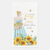 Ze vond haar Honey Bruidsfeest   Servet (Voorkant)