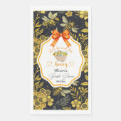 Ze vond haar Honey Bruidsfeest   Servet (Voorkant)