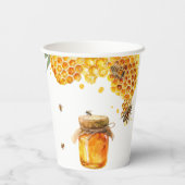 Ze vond haar Honey Bruiloftsfeest Papieren Bekers (Achterkant)